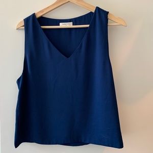 Aritzia Babaton Cobalt Blue Tank Medium